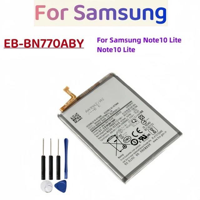 Galaxy Note 10 Lite Battery Replacement EB-BN770ABY Battery For