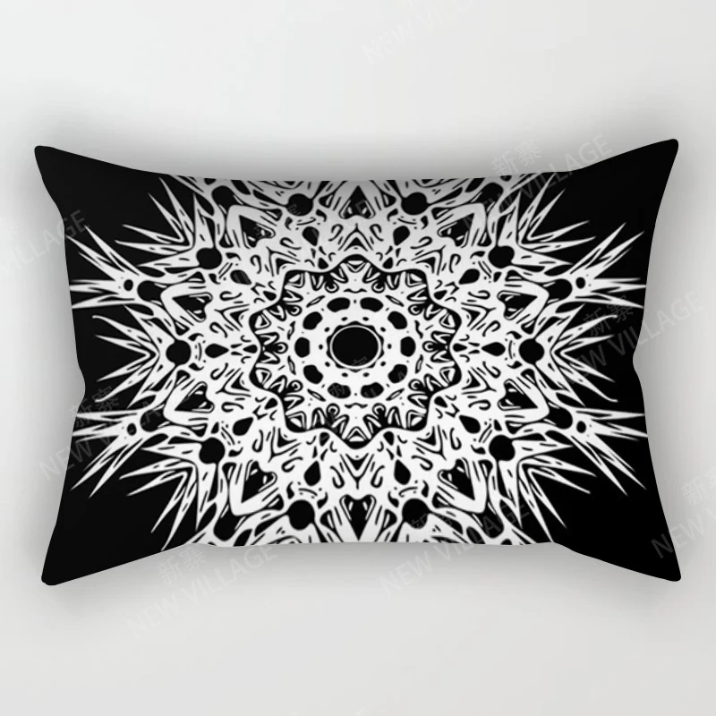 Nordic Fall Throw Pillow Covers – Boho Mandala Cushion Covers 2