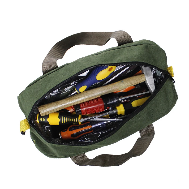 Maintenance Tool Bag Large Capacity Portable Strong Durable Waterproof Oxford Multifunctional Hardware Hand Tools Storage Bag 2