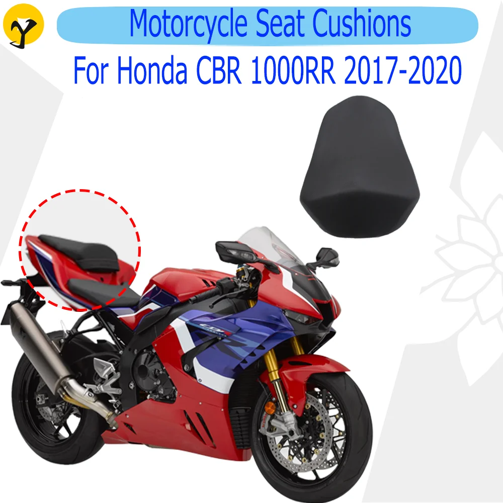 

Motorcycle Rear Seat Cushion For Honda CBR1000RR 2017 2018 2019 2020 Rear tail cushion Rubber Seat Cushion Fairing Accessories