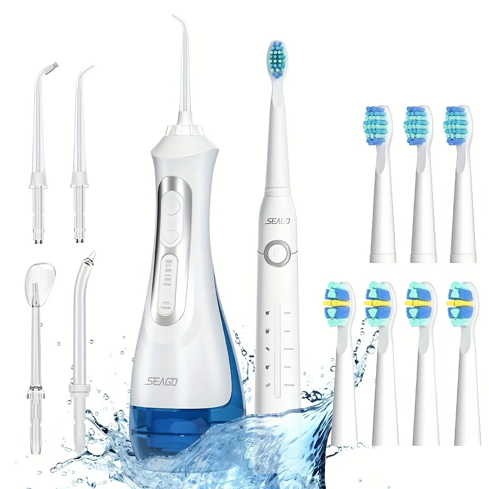 Hilo Dental Cepillo Electrico Con Chorro De Agua Cepillo De