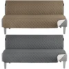 Waterproof Quilted Sofa Covers Reversible Pet Mat Furniture Couch Protector Arm Sofa Covers Non-slip Futon Slip Covers Room Deco 2