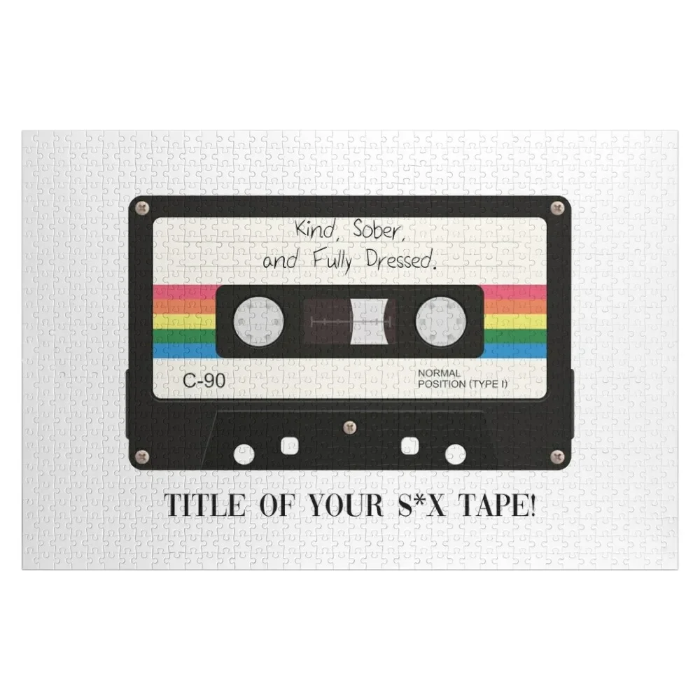 title of your sex tape mask Brooklyn 99 Jigsaw Puzzle Custom Child Custom Name Child Toy Custom Gift Puzzle