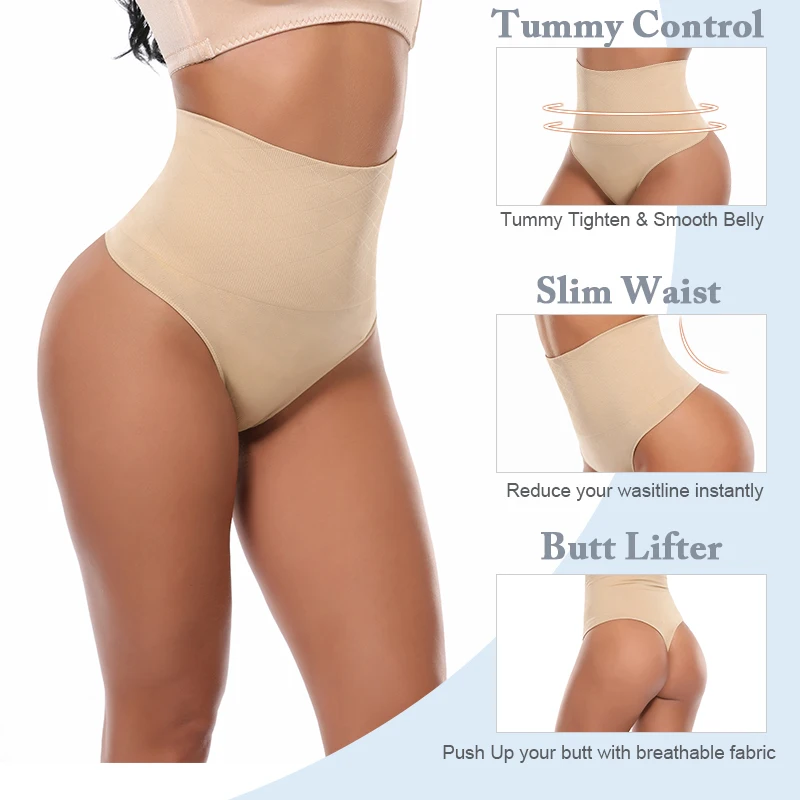 Women Sexy High Waist Thong Shaper Miss Moly Tummy Reducer