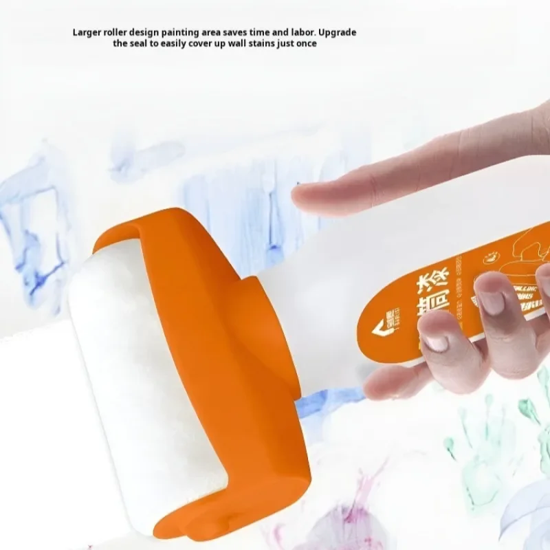 500g 1000g White Wall Repair Paint Waterbased Latex Paint Odorfree Large Rolling Brush Household Wall Paint Wall Repair Tool
