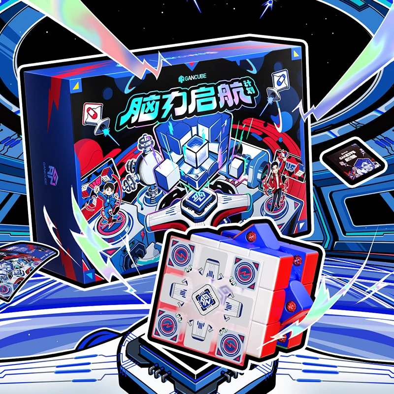 New Gan 356ME Limited edition Magnetic Sail Speed cube Stickerless 356ME 3x3x3 Professional Magic Cube Gan magnetic Toys 3