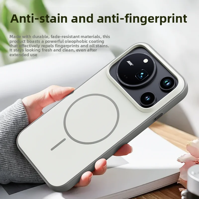 Premium Protective Back Cover: Hard Silicone Skin with Magnetic Wireless Charging for Huawei Honor Magic 9 Pro Max