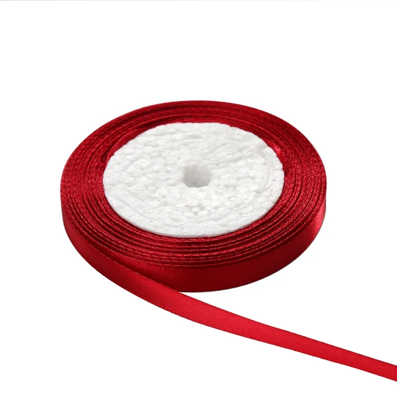 Wedding Birthday Party Decorative Satin Ribbons 1cm 22Meters satin ribbons satin ribbon ribbon decoration ribbon supplies