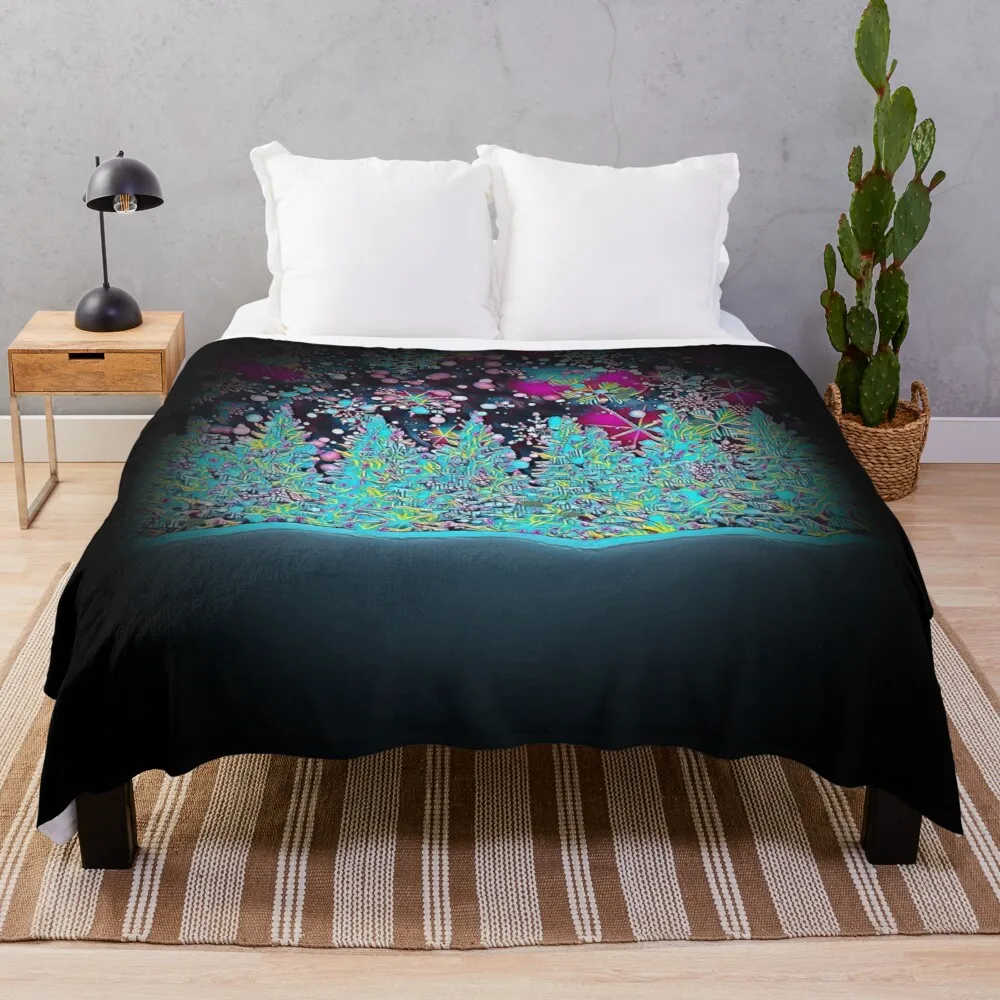 

Winter Solstice Magic Throw Blanket Blanket For Giant Sofa