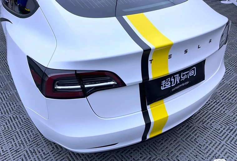 Neue auto aufkleber FÜR Tesla Modell 3 Modell Y körper aussehen  persönlichkeit anpassung spezielle dekorative decals film zubehör