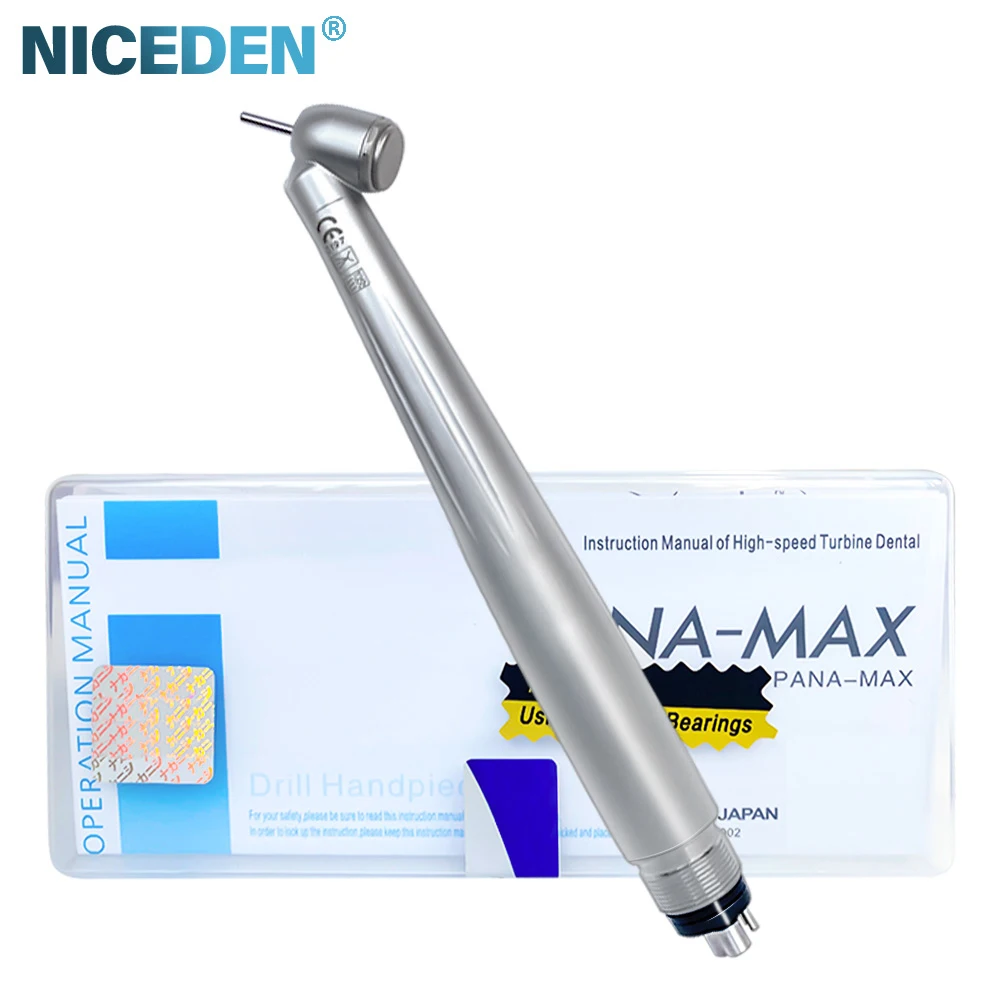 Dental45DegreeLEDHighSpeedHandpieceStandardHeadPushButton