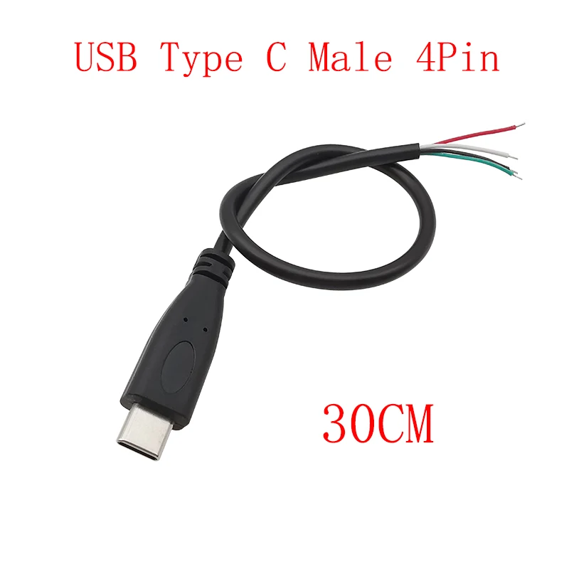 Enhanced USB Type-C Power Supply Connector Adapter for DIY Repair and Charging Solutions