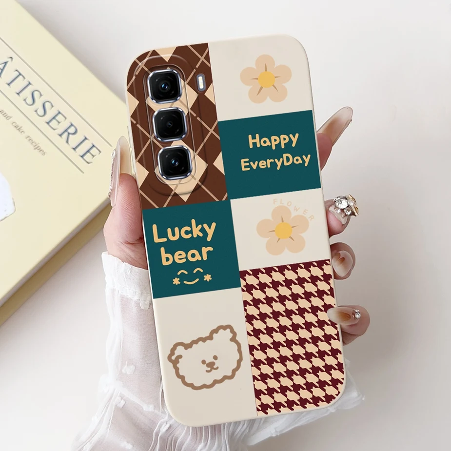 Luxury Art Painted Soft TPU Phone Case, Compatible with Select Infinix Models