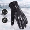 USB Heated Cycling Gloves Winter Waterproof Touch Screen Ski Gloves Rechargeable Heating Motorcycle Bicycle Warm Gloves 4