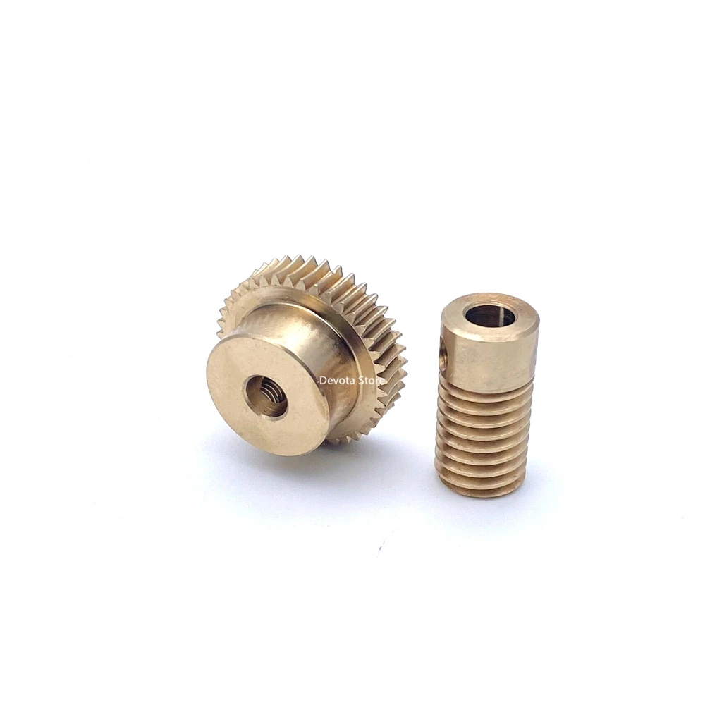 Copper Worm reducer turbine 1:60 0.5M 20T 30T 40T 50T 60T 065/151 4/5/6mm Bore diameter motor gear,transmission gear,electric bike gear