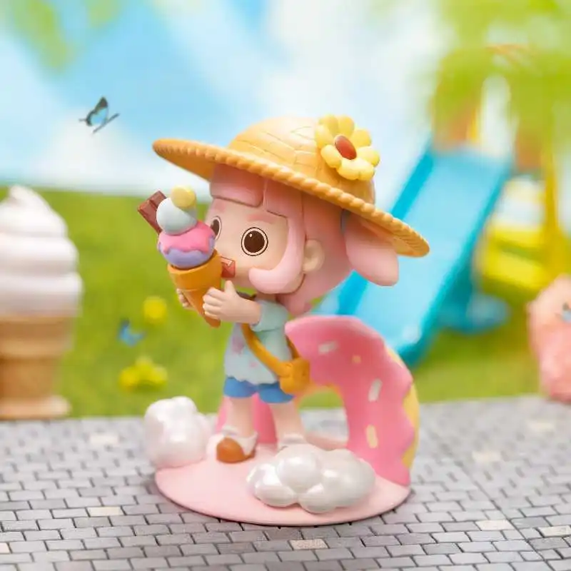 User-X Toptoy Pulcino Yoyo Ghost Horse Seven Days Series Blind Box Toys Kawaii Anime Figures Doll Cute Action Girl Regalo Di Compleanno
