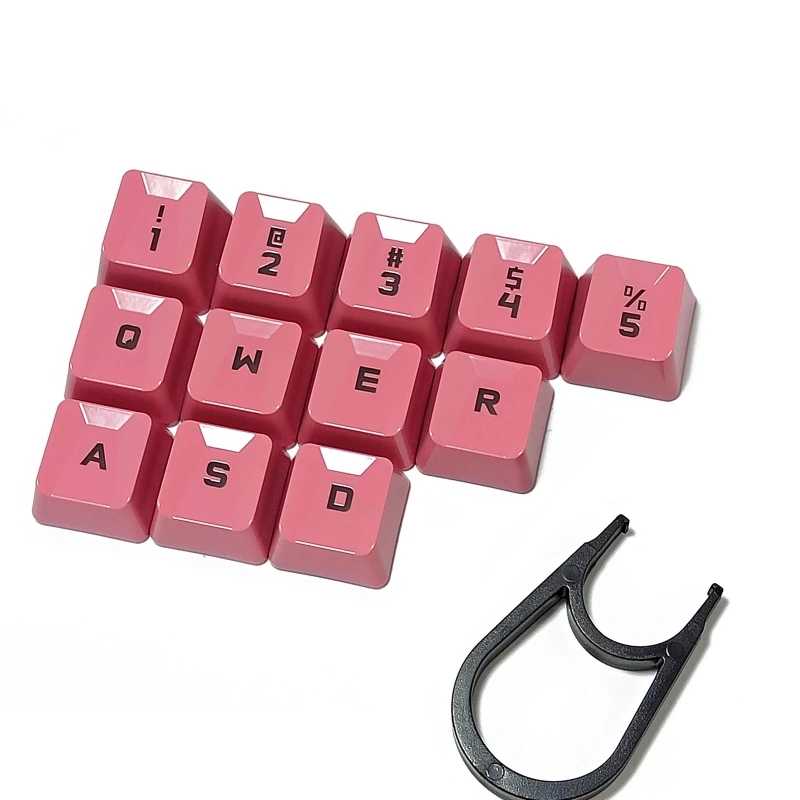 Capuchons de clavier mécaniques en PBT - White - Clavier filaire