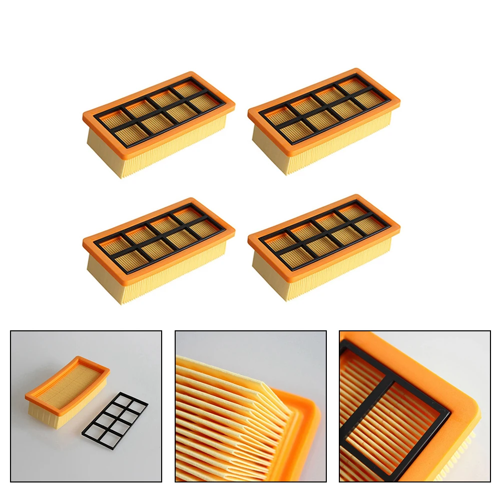

4PCS Filter For Karcher AD 2 AD 3.000 AD3.200 AD 3 Premium Fireplace AD 4 Premium Robot Vacuum Cleaner Part Accessories