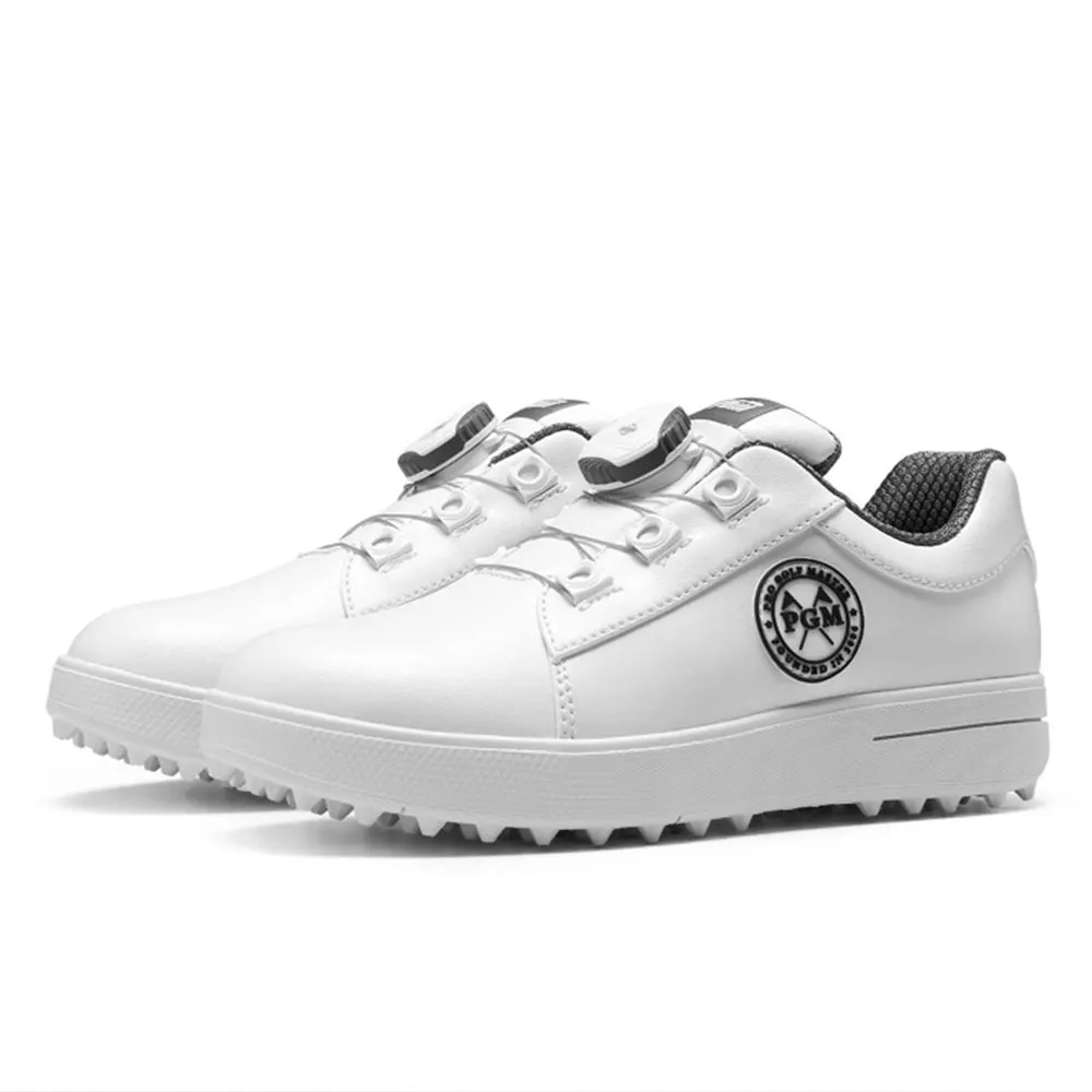 

Pgm Kids Golf Schoenen Herfst Winter Waterdicht Anti-Slip Slijtvaste Kinderen Knop Schoenveters Sneakers Jongens Meisjes Sport