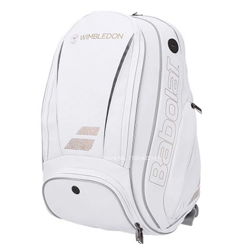 Babolat Tennis Backpack Holds Up To 1-3 Tennis Rackets Professional Sports Bag With Shoe Compartment For Match Training 4