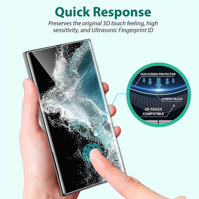 4PCS Hydrogel Screen Protector For Samsung Galaxy S22 Ultra S21