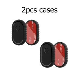 Universal Waterproof Anti - Scratch Adhesive Holder for Trackers - Protective Case Bracket for Luggage, Car, Bike (2PCS)