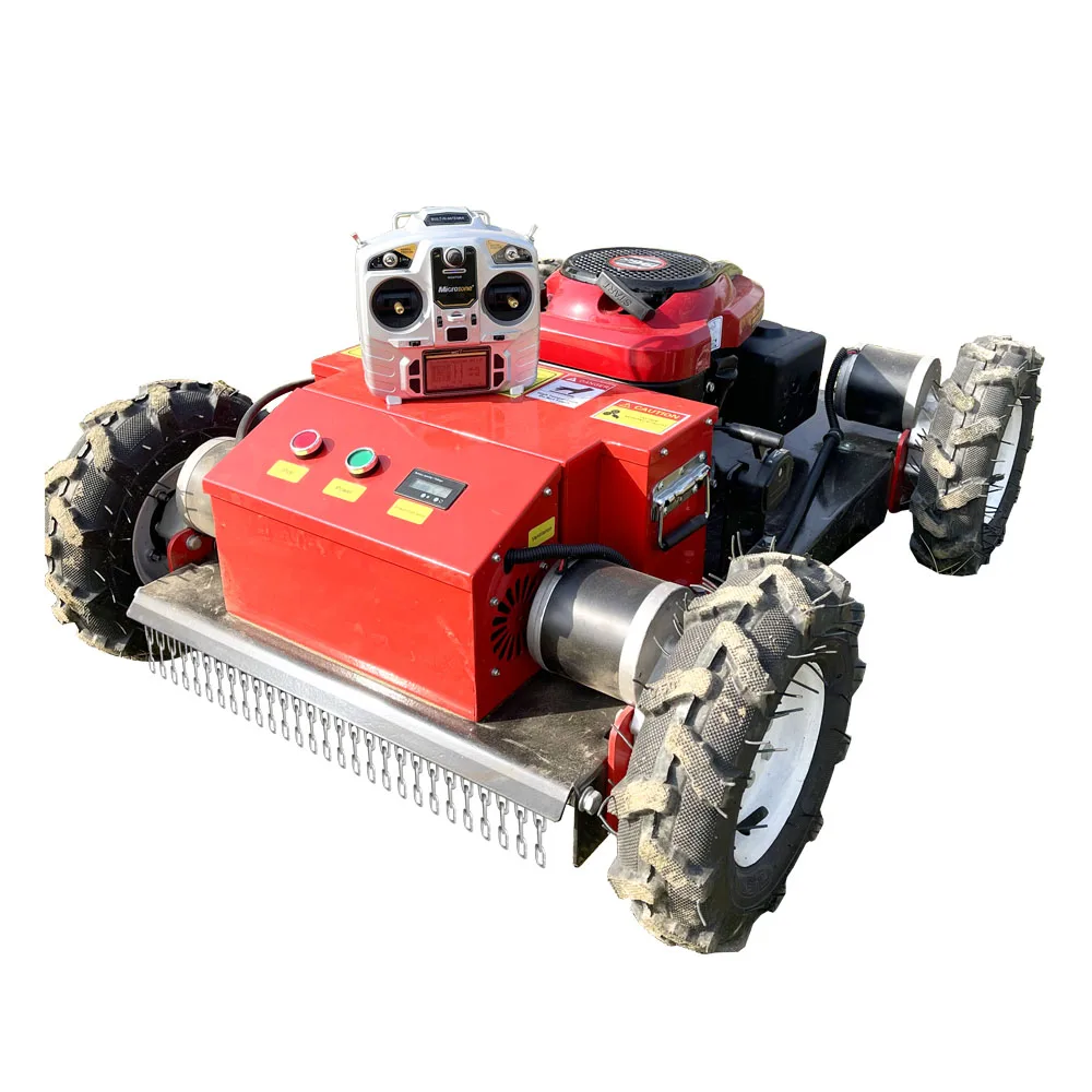 High Speed Garden Electric Remote Control Robot Lawn Mower Grass Cutting Machine