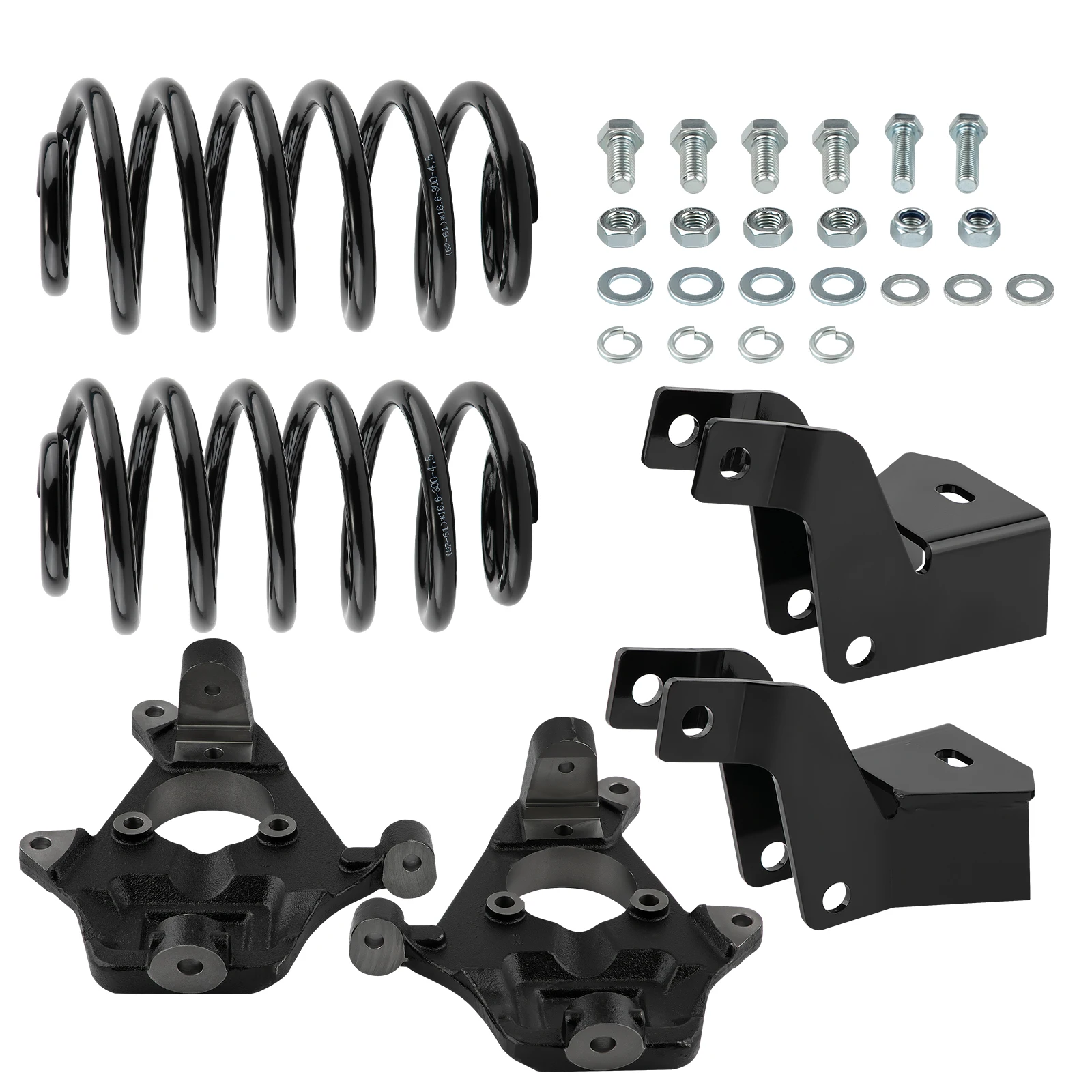 

2" Front 4" Rear Lowering Kit for Chevy Tahoe GMC Yukon Cadillac Escalade 2007-2014