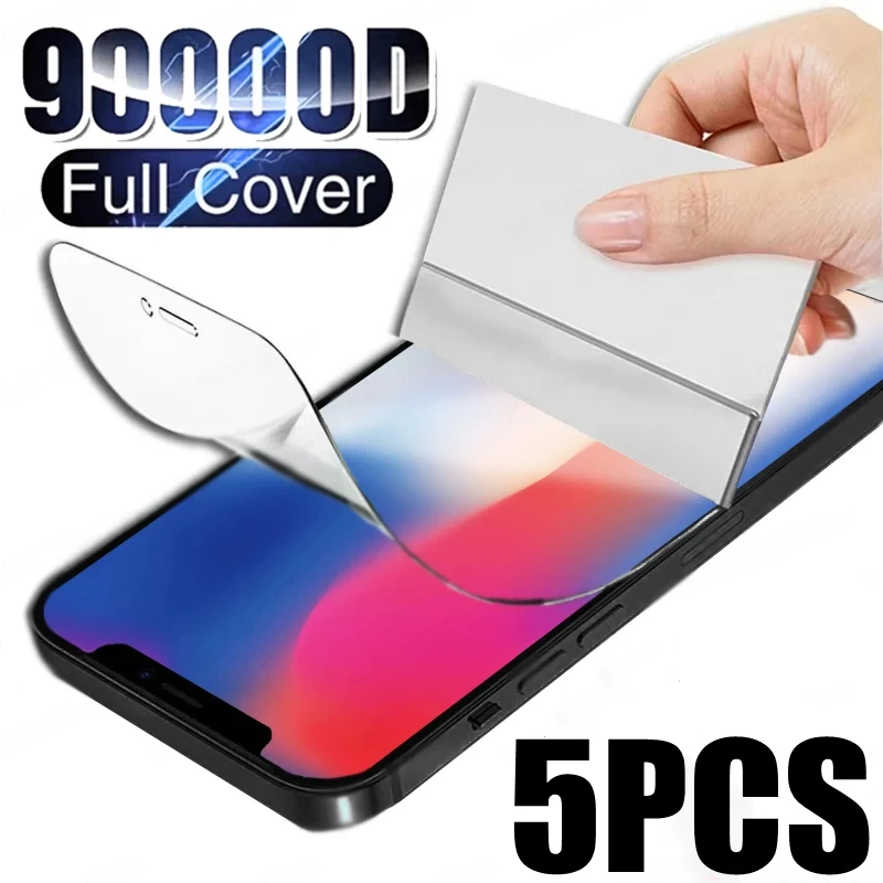 알리쿠폰, 젤카야노14 5Pcs Hydrogel Film Screen Protector: 궁극의 아이폰 화면 보호 알리익스프레스 쿠폰