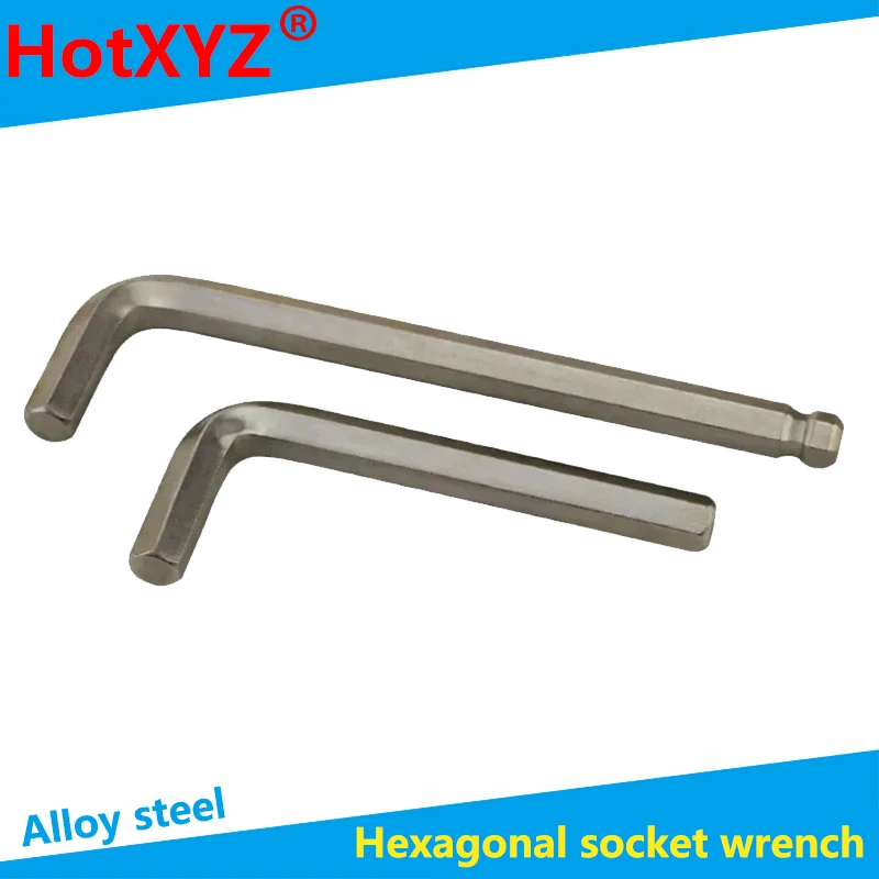 English hexagon socket wrench hexagon spoon Double-End L Type Screwdriver tool Allen key 1/16 5/16 3/32 1/8 5/32 3/16 7/32 1/4 screwdriver set wrench socket set