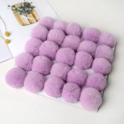 Fluffy Pom Pom Balls - Assorted Sizes for Crafts & Fashion Accessories