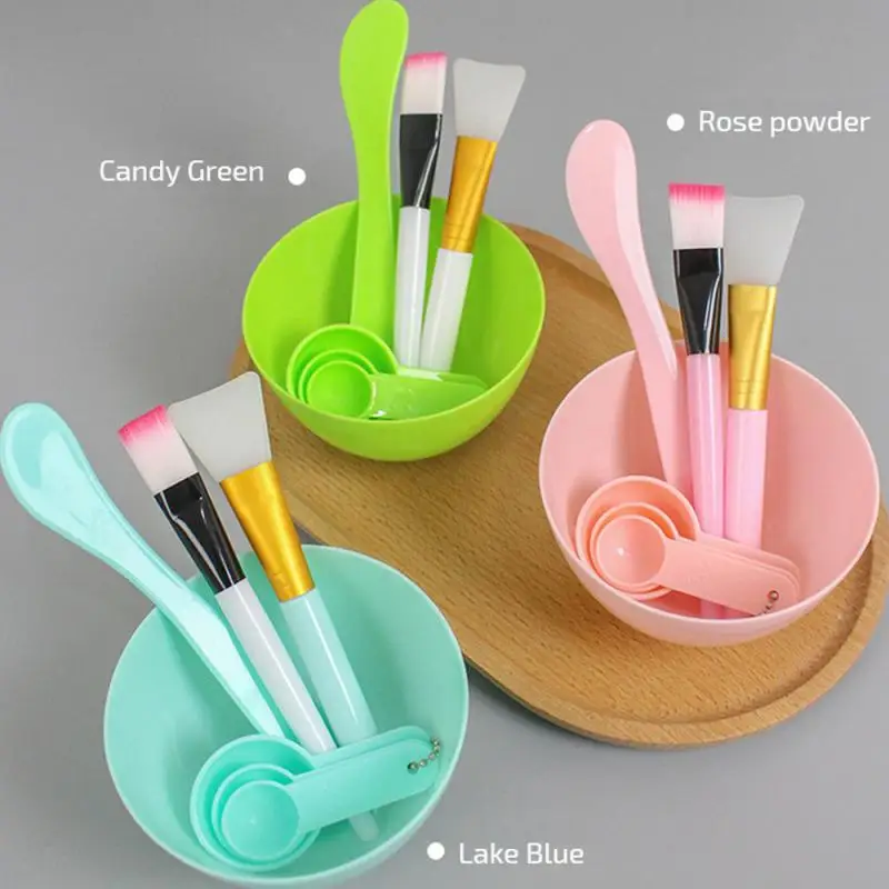Mask Bowls Set Face Mixing Facial Masks Applicator Stirring Maker Measuring Tool Makeup Rubber Facials Bowl Tools makeup mixing tool,beauty mixing bowl,makeup tools,beauty supplies