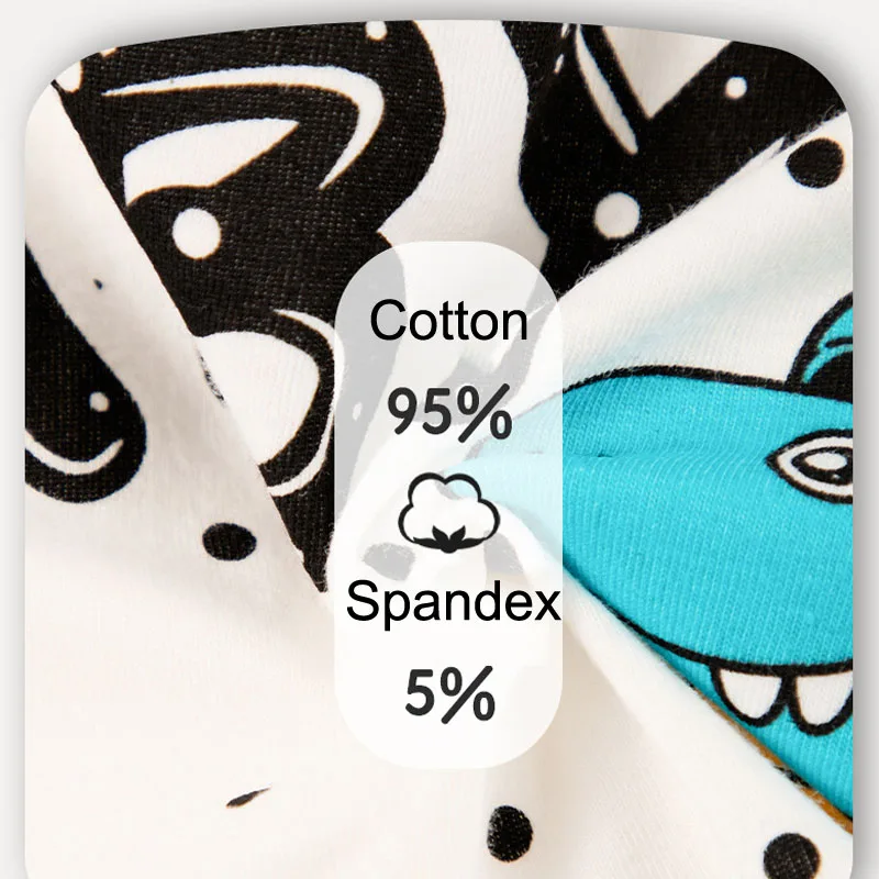 Boys Boxers Boys Underwear Children Underwear 4 Pcs/Lot Kids Underwear Cotton Panties Dinosaur Pattern For Children