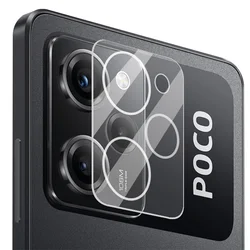 Premium 9H Tempered Glass Camera Lens & Screen Protector Protective Film (Poco X5)