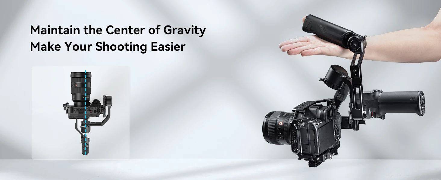RS3 Mini Adjustable Handle Sling Handgrip for DJI RS 3/Mini RS 4 Mini Gimbal Han