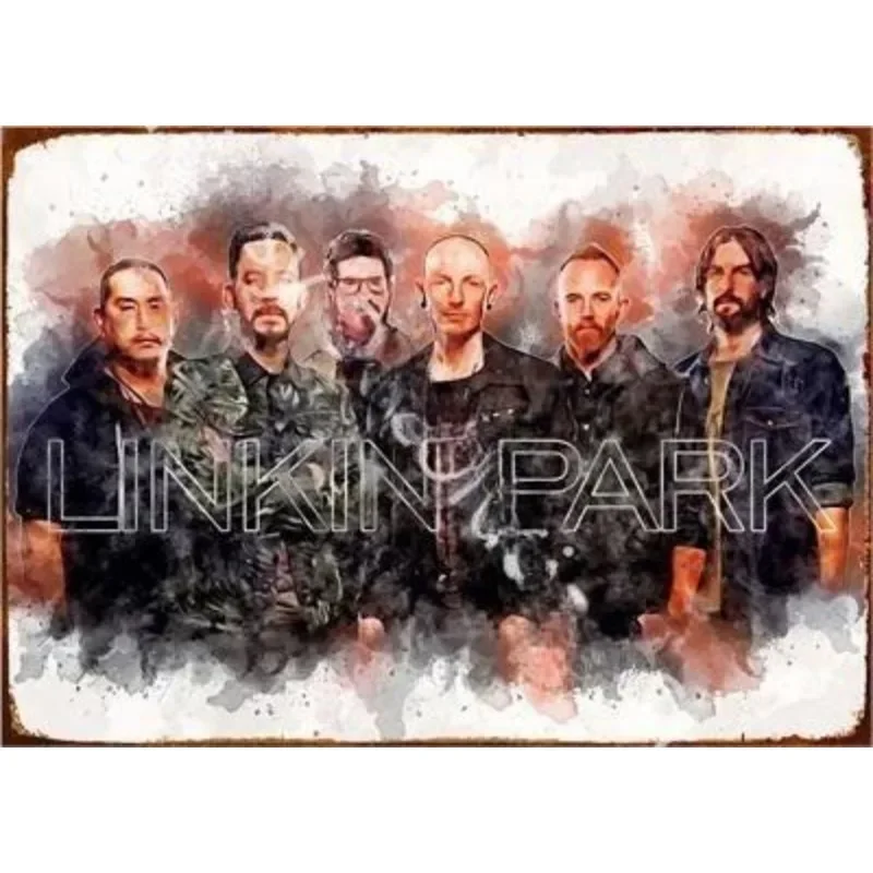 Музикант Band Artwork Rock Band Tin Signs Vintage Plaque Metal Posters for Room Music Bar Home Cafe Wall Art Gift