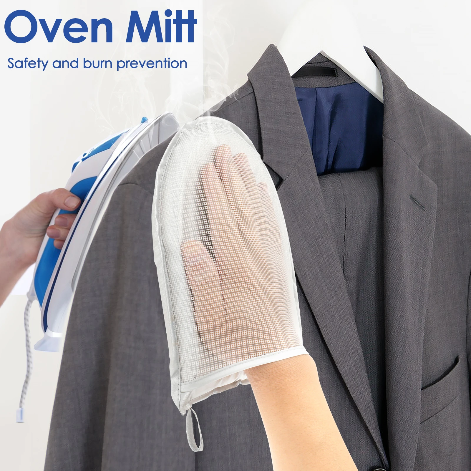 Adjustable Garment Hanger, Folding Garment Steamer Rack, Portable Steam Stand for Home