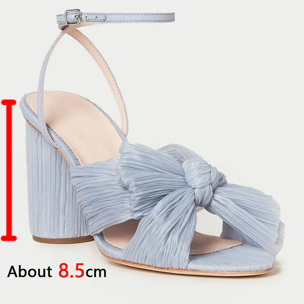 Summer Woman Sandals Super High Heel WITH Butterfly-knot Sweet Lady Office Woman Sandals Shoes Plus Size 50 women high heels platform high heels sandals