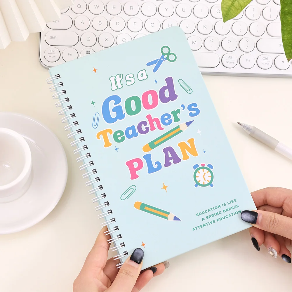 48 Sheets Undated Teacher's Planner With Topic Objective Homework Tasks Summarize Lesson Planner Book For Teachers 2
