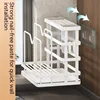 Kitchen knife holder, chopstick holder, wall mounted multifunctional countertop, cutting board, vegetable board storage 3