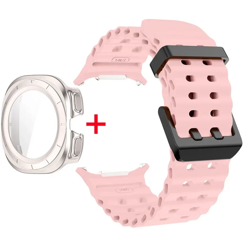 Ultimate 2-in-1 Watch Protection & Style Set with Strap, Case, and Screen Protector