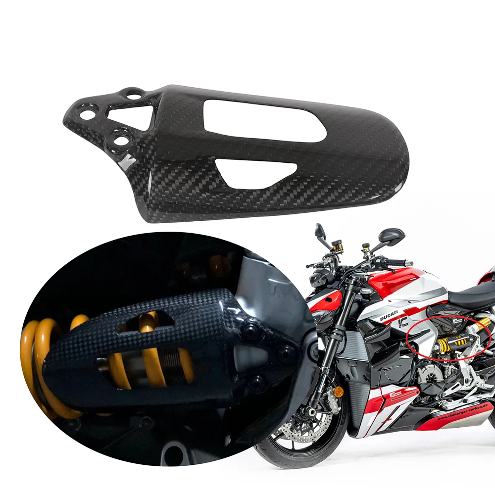 

MOTO4U 100% крышка амортизатора из углеродного волокна для регулировки мотоцикла