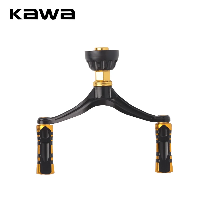 Kawa 1pc Fishing Handle Micro Reel Accessory Aluminum Alloy Materail Knob Suit D And S Spinning Reel Rocker Accessory Handle DIY