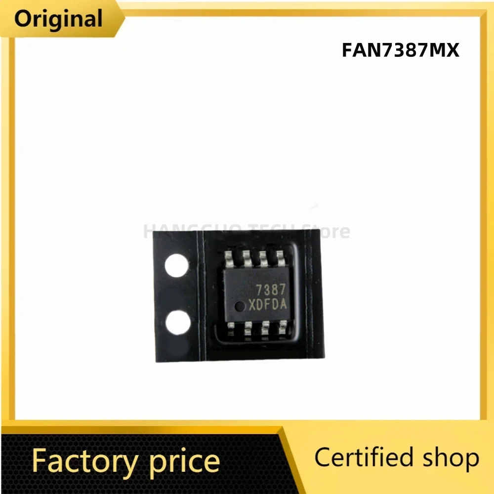 5 PCS FAN7387MX FAN7387 Self-Oscillated High-Voltage Gate Driver SOP-8 New#K1995