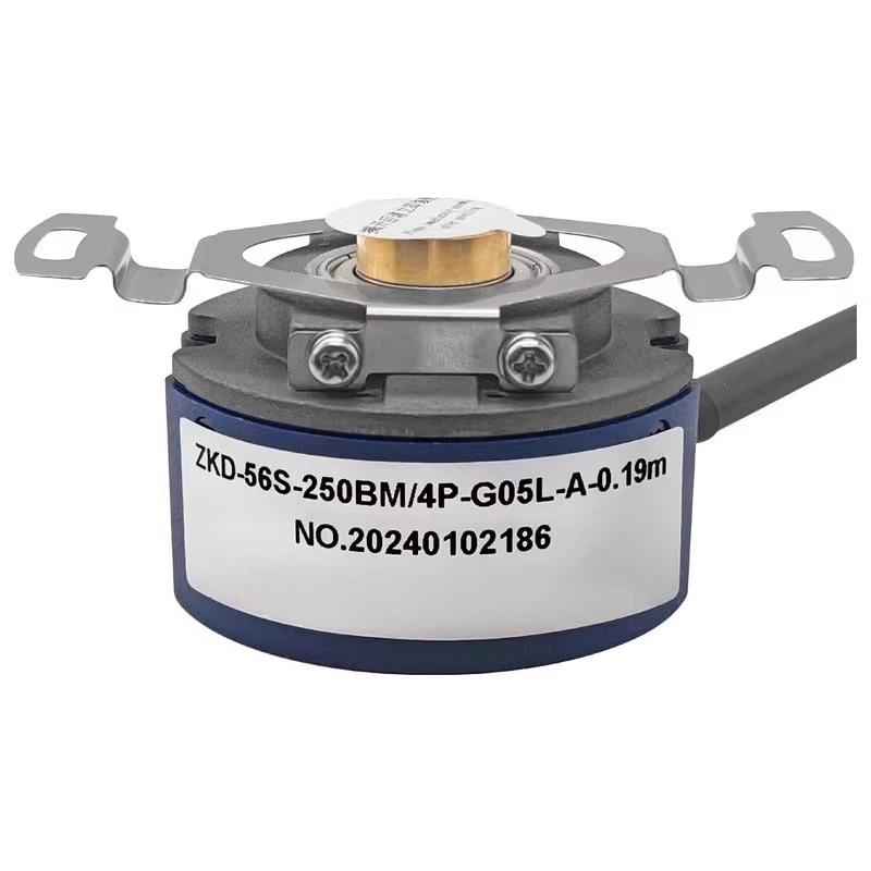 original genuine ZKD-56S-250BM/2p4P5p-G05L-A/C/D-0.19m encoder