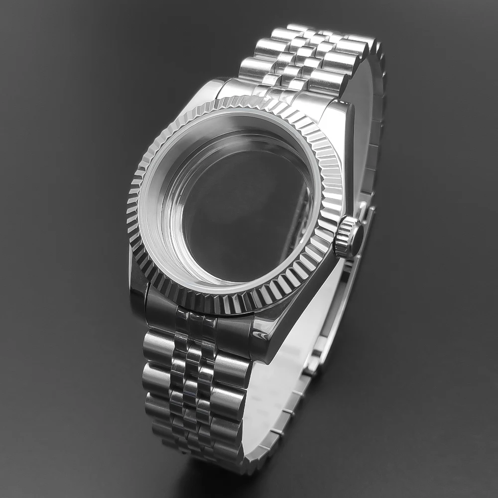 Neiton 36mm/39mm Sapphire Glass For Men Watch Case Fit NH36 thumbnail 2