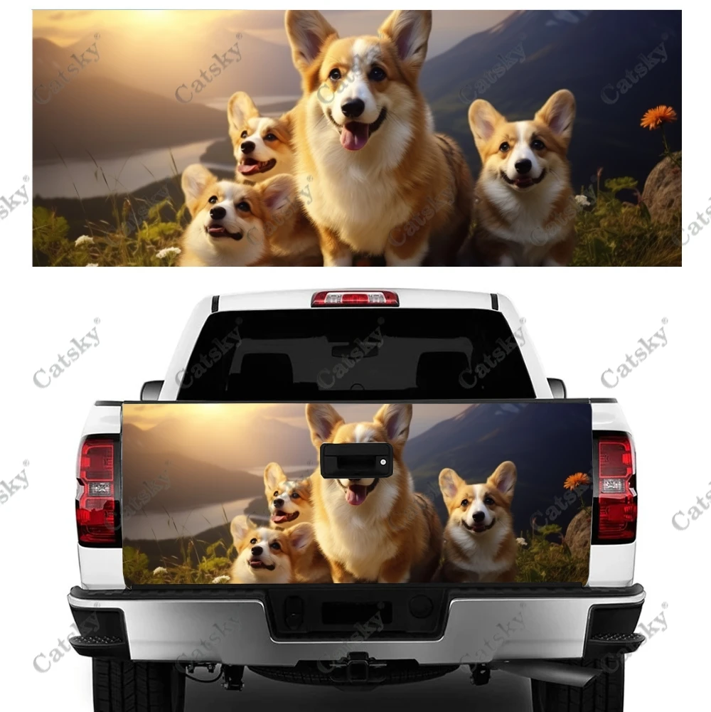 

Задняя дверь для семейного грузовика Corgi, материал профессионального класса, универсальный, подходит для полноразмерных грузовиков, устойчив к атмосферным воздействиям