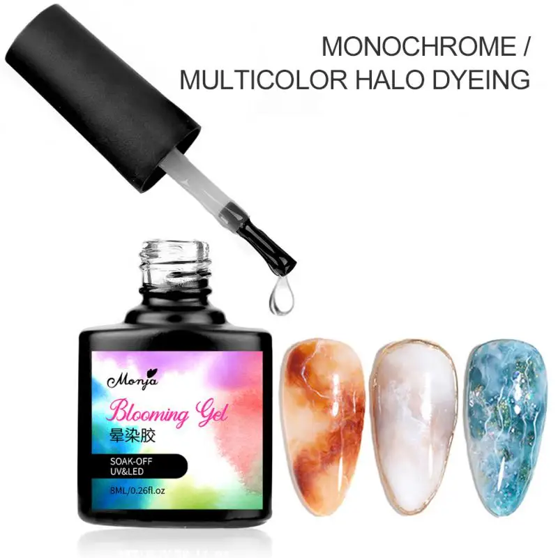 

3-1PCS Smudge Glue Nail Polish Quick Blending Glue Multi-color Gradient Blooming Gel Nail Gel Polish DIY Nail Art Manicure Tool