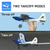 Sport Cub 500 RC Plane One-Key Aerobatic Remote Control Airplane with Xpilot Stabilization System 2.4G 2CH Glider Aircraft 762-2 3