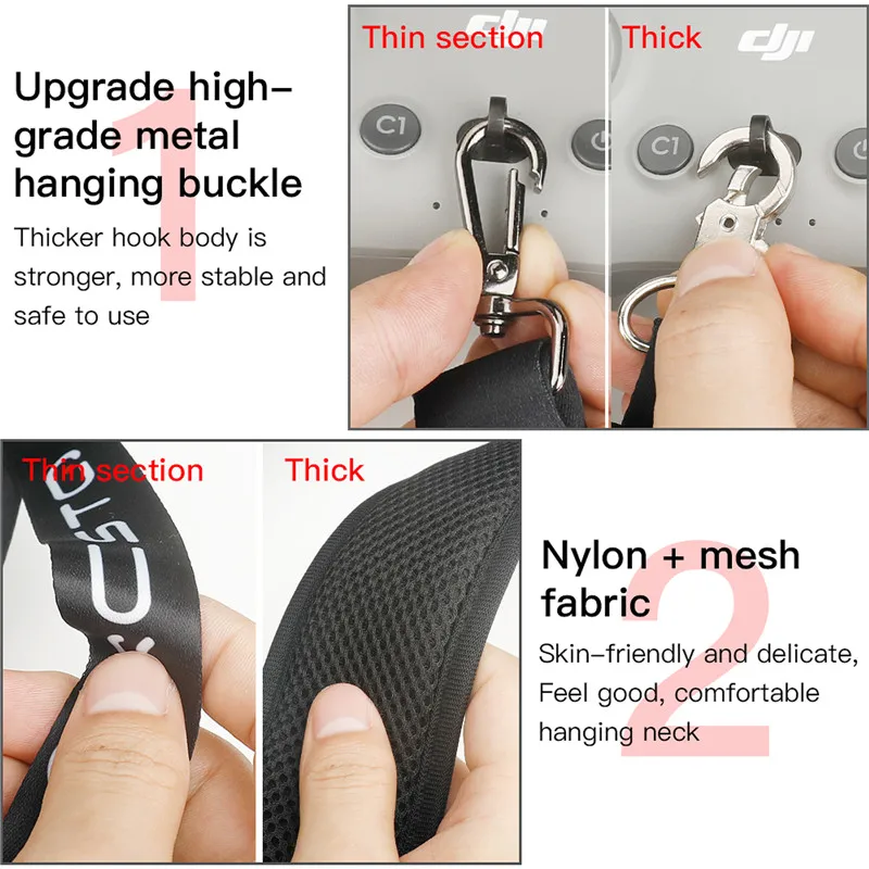 Snapklik.co : Lanyard Strap For DJI FPV DJI Avata Phanto 4 Pro Drone